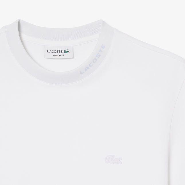Lacoste Branded Pique Tee - White