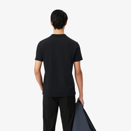 Lacoste Branded Pique Tee - Black