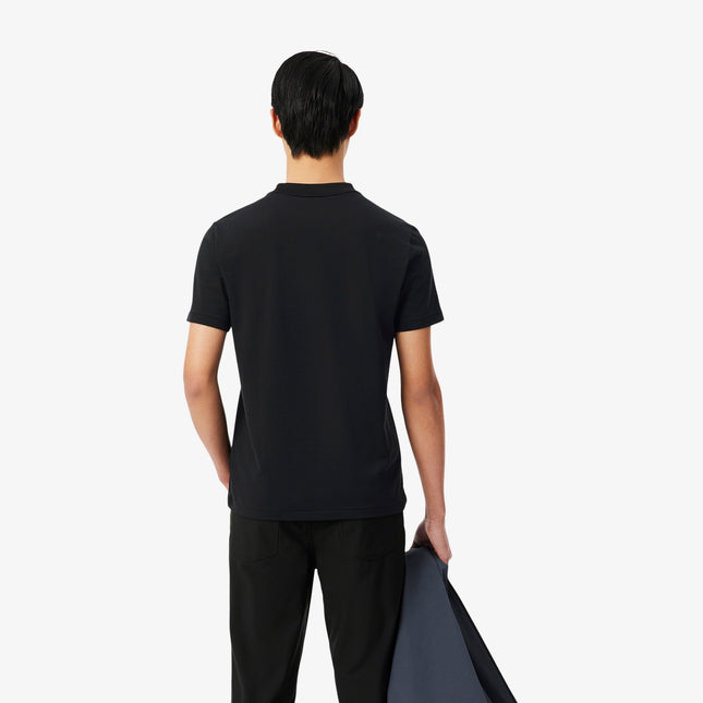 Lacoste Branded Pique Tee - Black