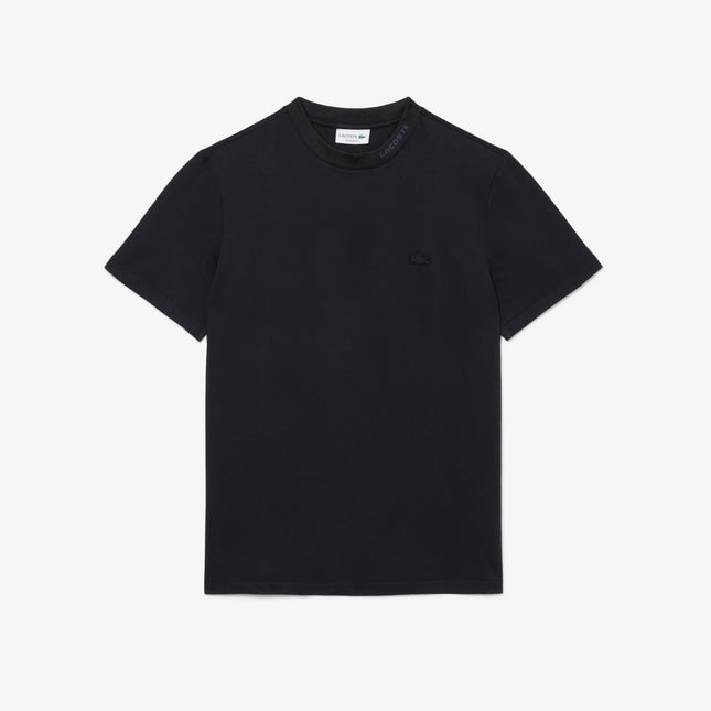 Lacoste Branded Pique Tee - Black
