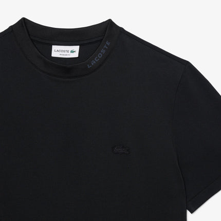 Lacoste Branded Pique Tee - Black