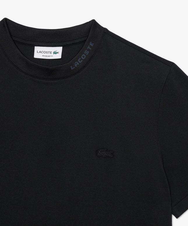 Lacoste Branded Pique Tee - Black