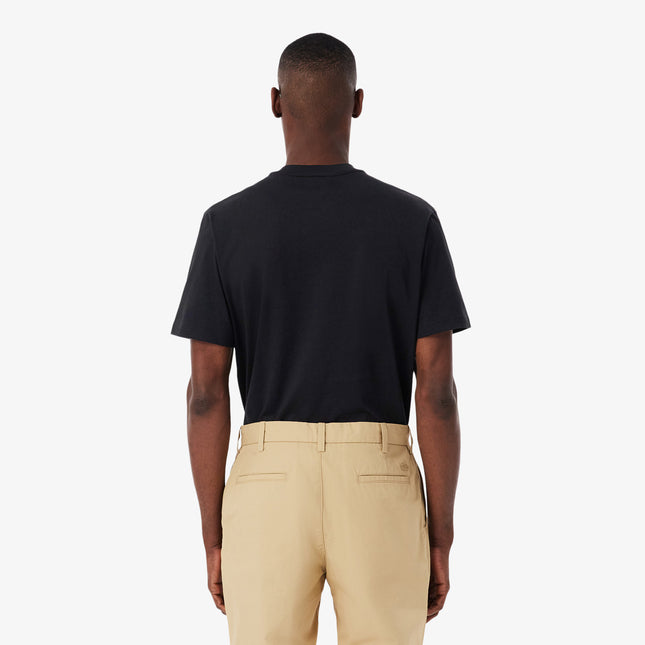 Lacoste Mens Cotton Tee - Black