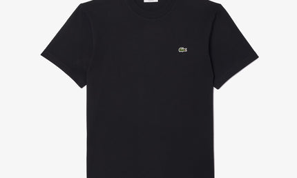 Lacoste Mens Cotton Tee - Black