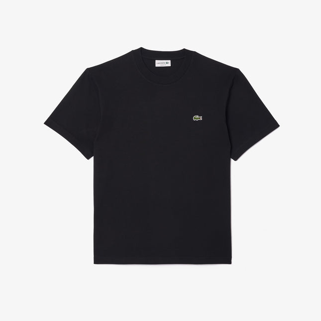 Lacoste Mens Cotton Tee - Black
