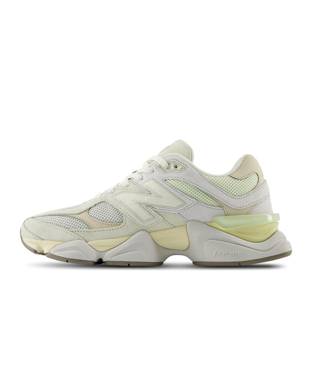 New Balance Mens 9060 Lifestyle Shoes  - White/Yellow