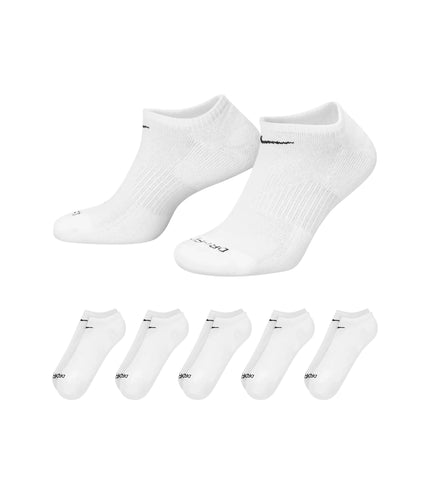 Calcetines invisibles Nike Everyday Plus (paquete de 6) - Blanco