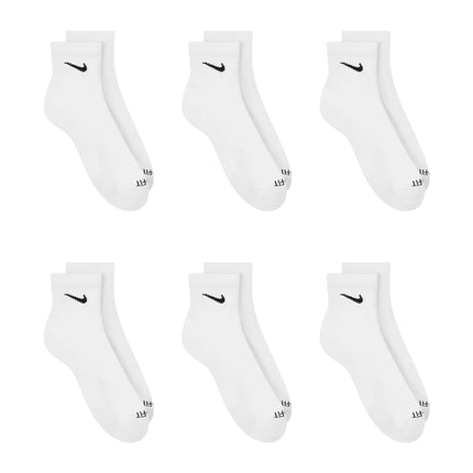 Nike Dri-Fit Cushioned Ankle Socks - White