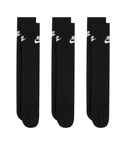 Calcetines Nike Sportswear Everyday Essential (paquete de 3) - Negro