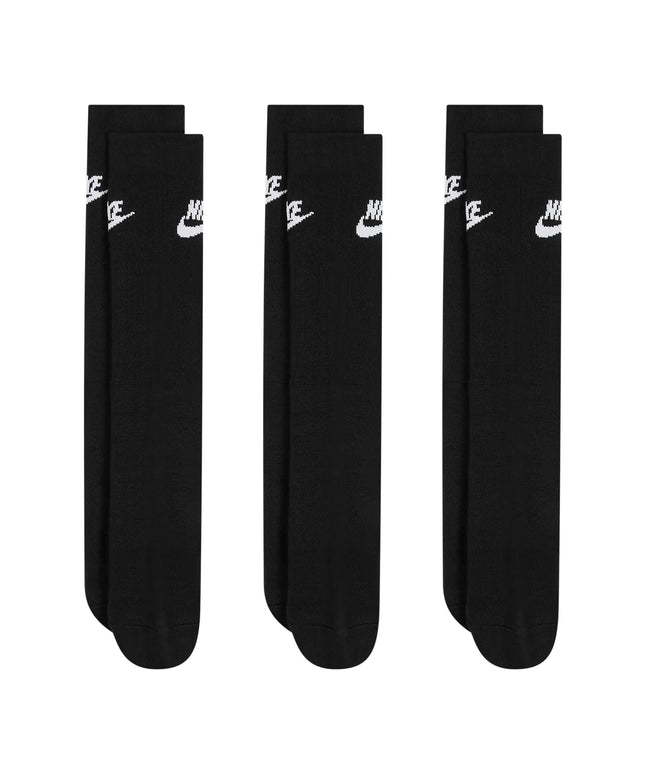 Nike 3- Pack Sportswear Everyday Essential Socks - Black