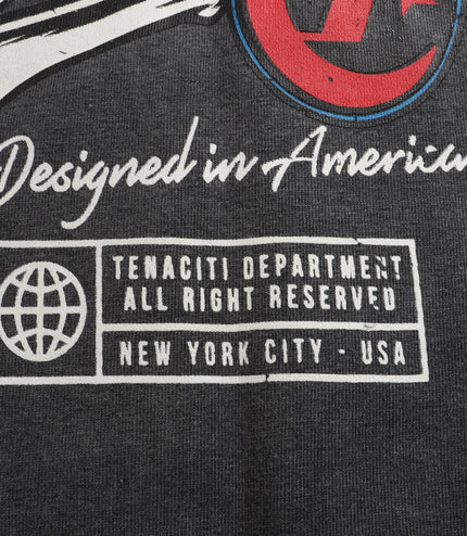 Tenaciti Back Graphic Tee - Grey