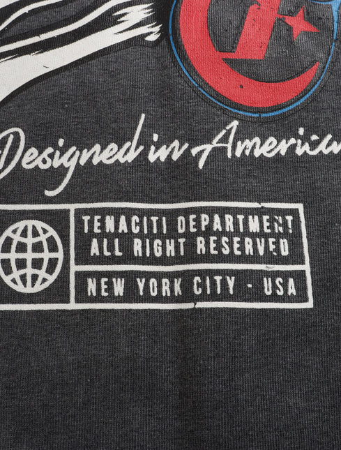 Tenaciti Back Graphic Tee - Grey