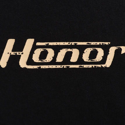 Camiseta Globo "Honra el Regalo" - Negra