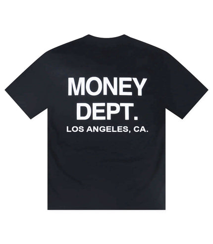 Money Dept. Los Angeles Heavyweight Tee - Black/White