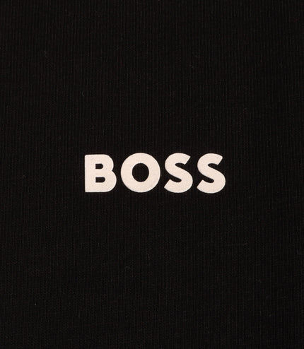 Boss Kids Contrast Logo Tee - Black