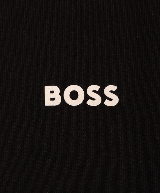Boss Kids Contrast Logo Tee - Black