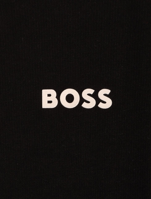 Boss Kids Contrast Logo Tee - Black