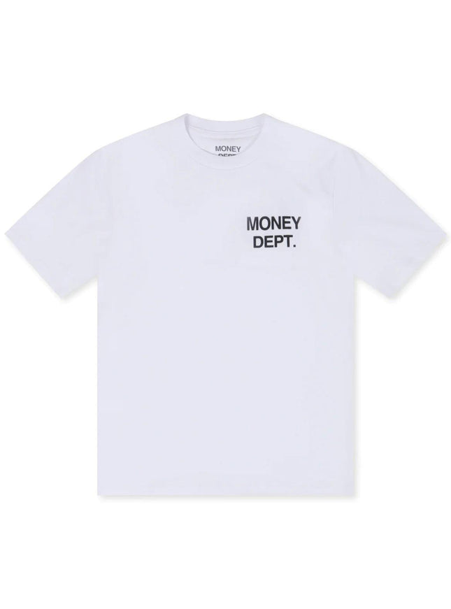 MONEY DEPT. LOS ANGELES HEAVYWEIGHT TEE - WHITE/BLACK MONEY DEPT