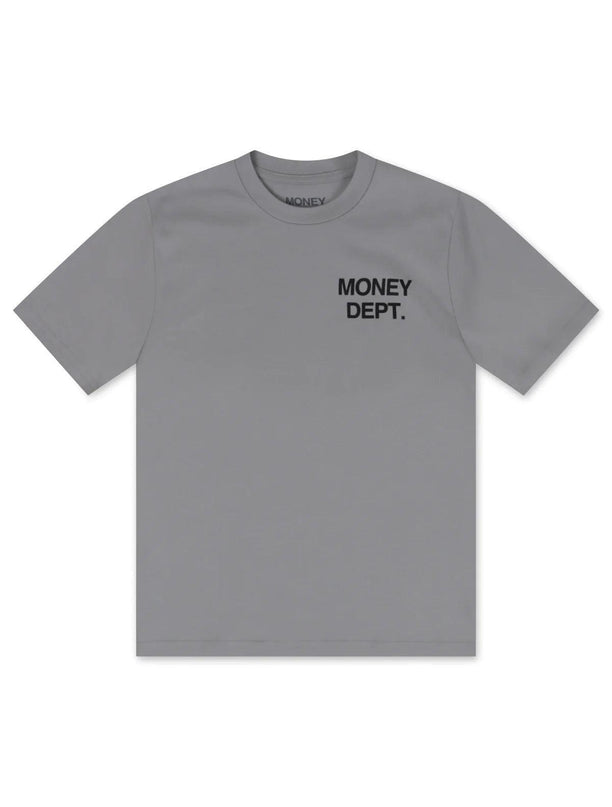 MONEY DEPT. GRAPHIC TEE - GREY/BLACK MONEY DEPT