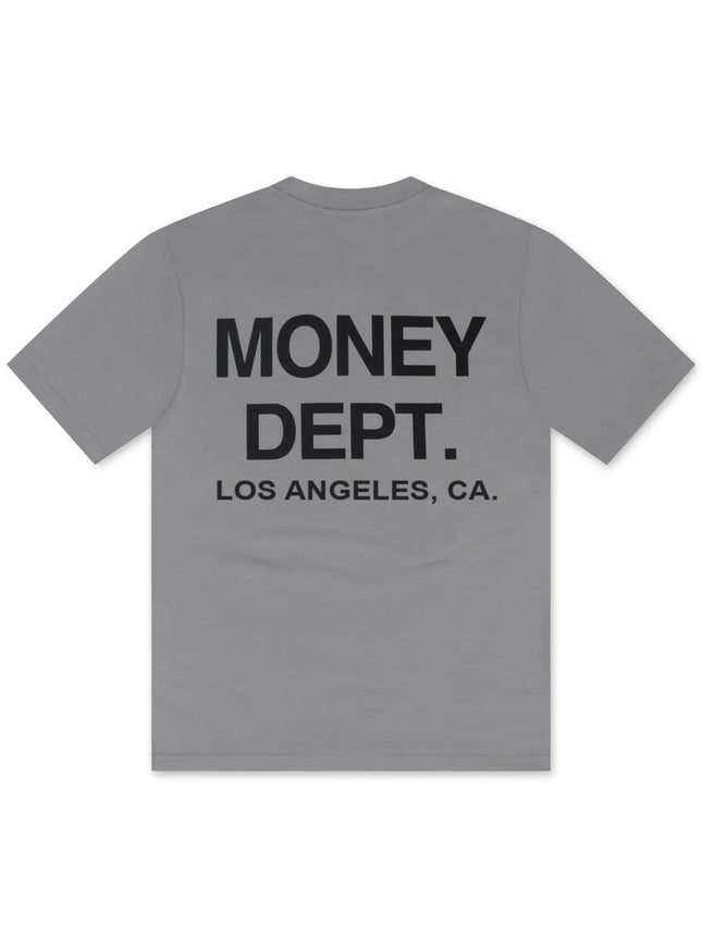 MONEY DEPT. GRAPHIC TEE - GREY/BLACK MONEY DEPT