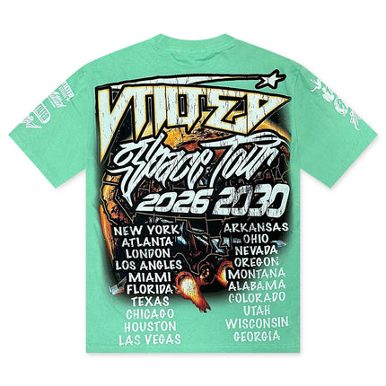 Vtilted Skyline Tee - Chalky Mint