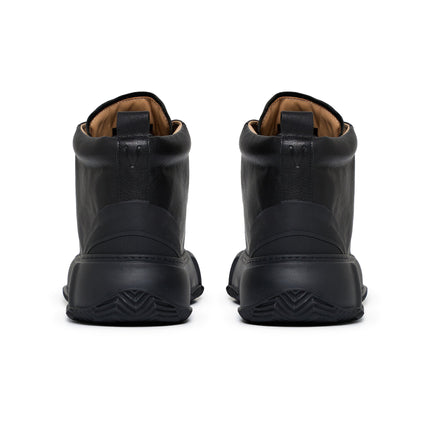 Valabasas "Vision" High Top Shoes - Black Leather