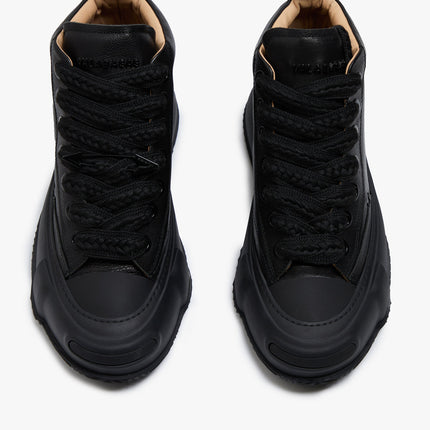 Valabasas "Vision" High Top Shoes - Black Leather
