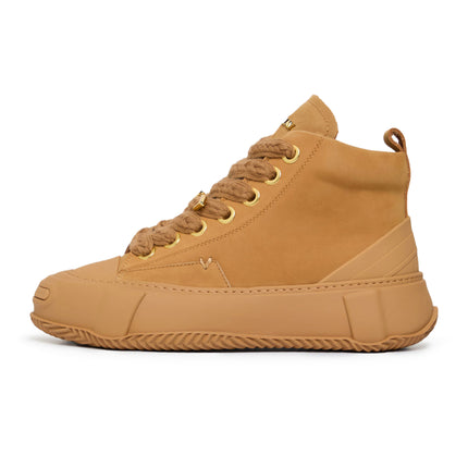 Valabasas "Vision" High Top Shoes - Tan Leather