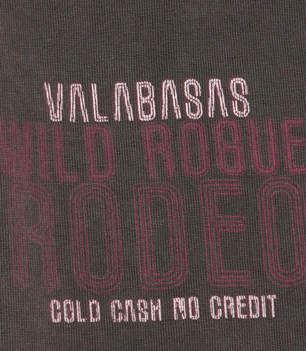 Camiseta Valabasas Howdy - Gris vintage
