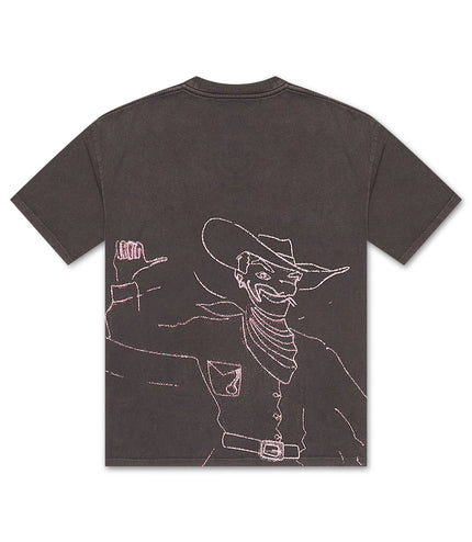 Camiseta Valabasas Howdy - Gris vintage