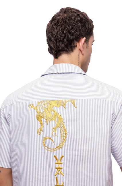 Valabasas Fugazi Button Down Shirt - White
