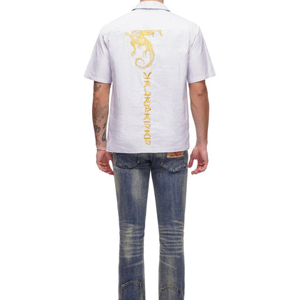 Valabasas Fugazi Button Down Shirt - White