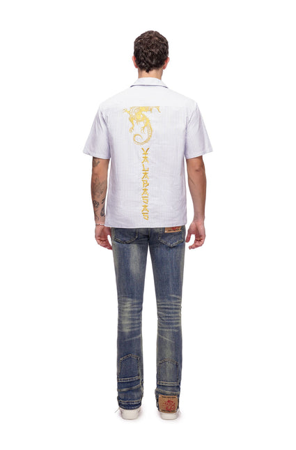 Valabasas Fugazi Button Down Shirt - White