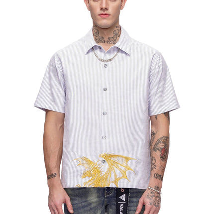 Valabasas Fugazi Button Down Shirt - White