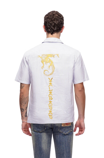 Valabasas Fugazi Button Down Shirt - White