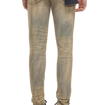 Valabasas Collage Skinny Denim Jean - Vintage Wash