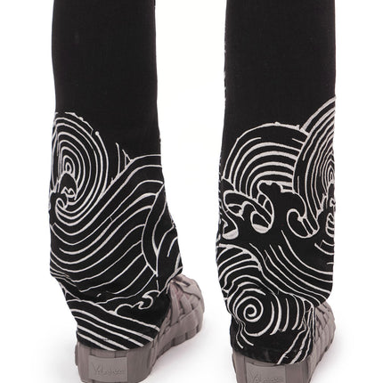 Valabasas Tenka Stacked Denim Jean - Jet Black