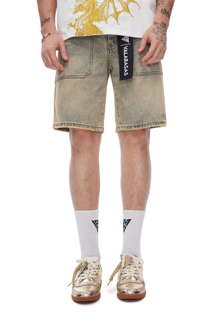 Valabasas Kuroto Denim Shorts - Vintage Wash