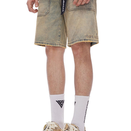 Valabasas Kuroto Denim Shorts - Vintage Wash