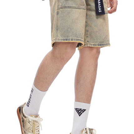 Valabasas Kuroto Denim Shorts - Vintage Wash