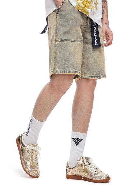 Valabasas Kuroto Denim Shorts - Vintage Wash