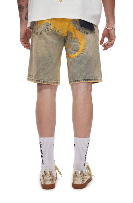 Valabasas Kuroto Denim Shorts - Vintage Wash