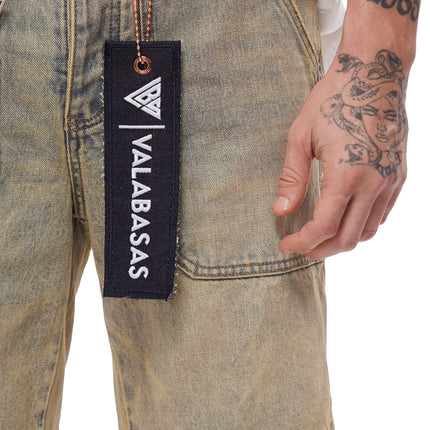 Valabasas Kuroto Denim Shorts - Vintage Wash