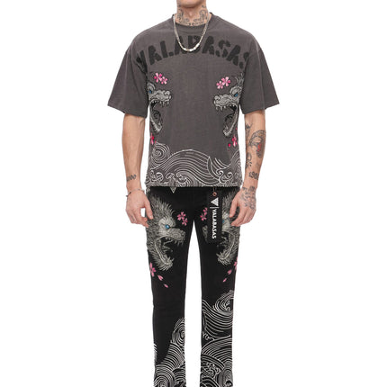 Valabasas Ikari Tee - Washed Black