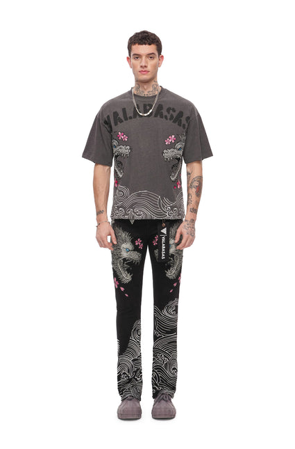 Valabasas Ikari Tee - Washed Black