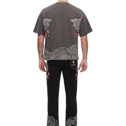 Valabasas Ikari Tee - Washed Black
