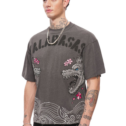 Valabasas Ikari Tee - Washed Black