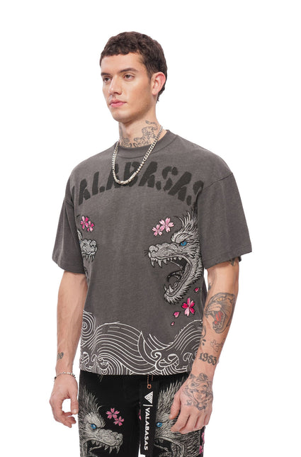 Valabasas Ikari Tee - Washed Black