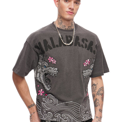 Valabasas Ikari Tee - Washed Black