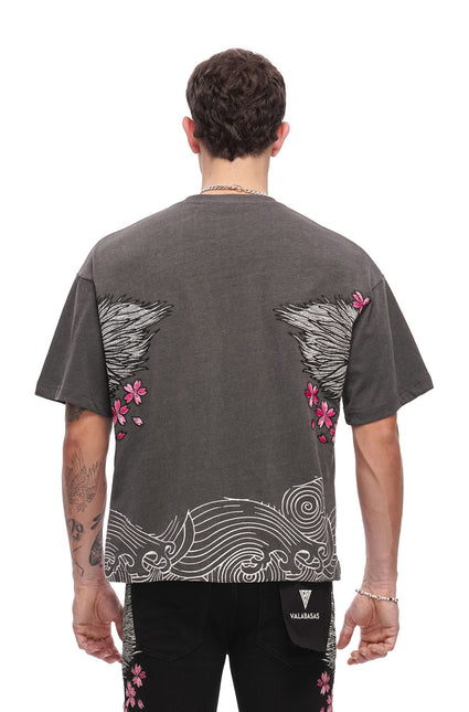 Valabasas Ikari Tee - Washed Black